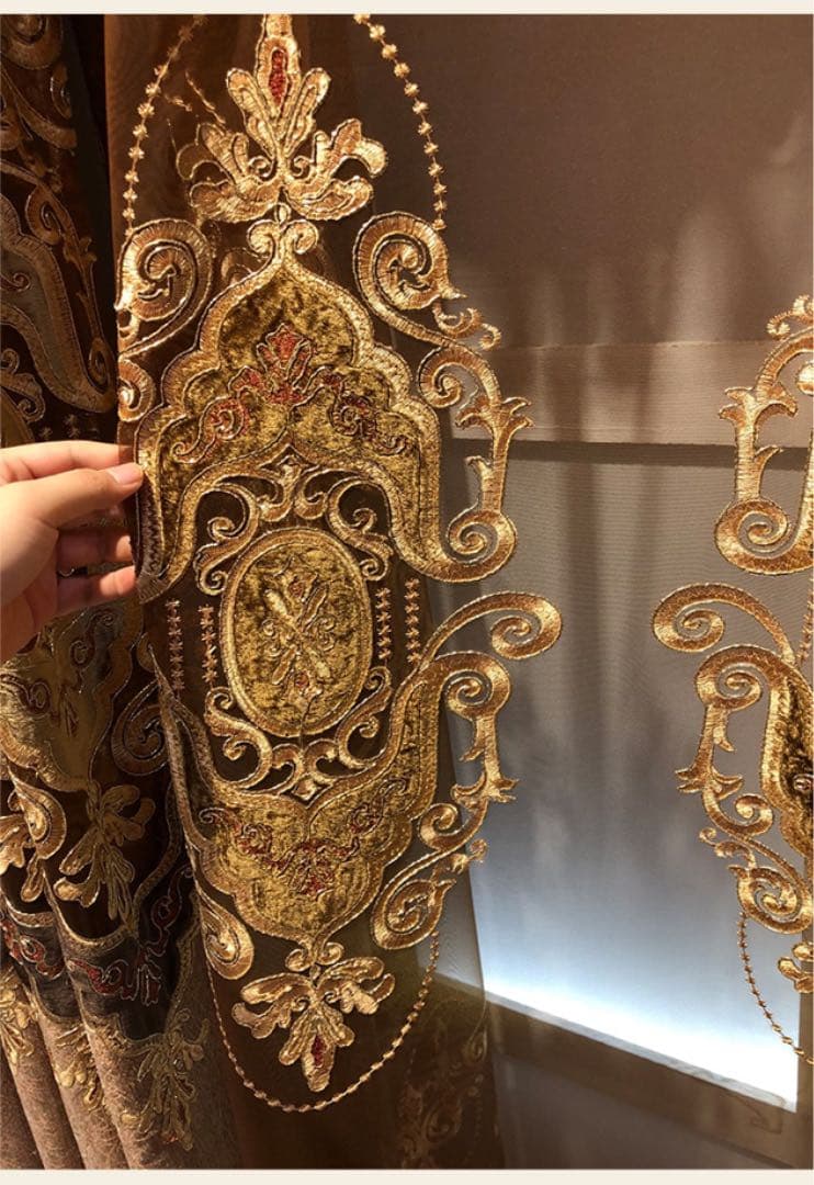 レースカーテン　おしゃれカーテン　高級感カーテン