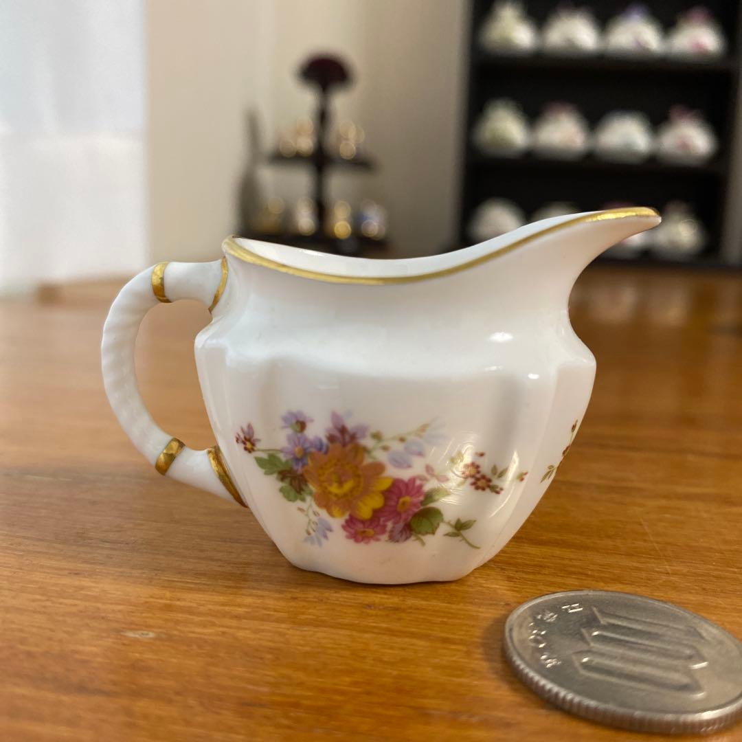 ロイヤルクラウンダービー ダービー ポジー　ミニチュア　ティーセット