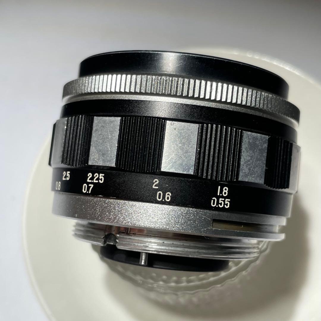 PENTAX auto takumar 55mm f1.8 ゼブラ m42