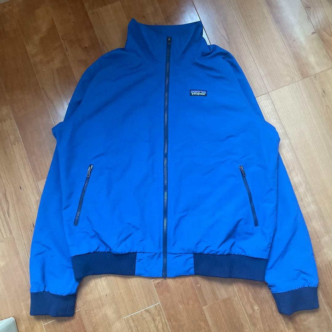 廃盤 patagonia 青 Lサイズ ナイロンジャケット バギーズジャケット