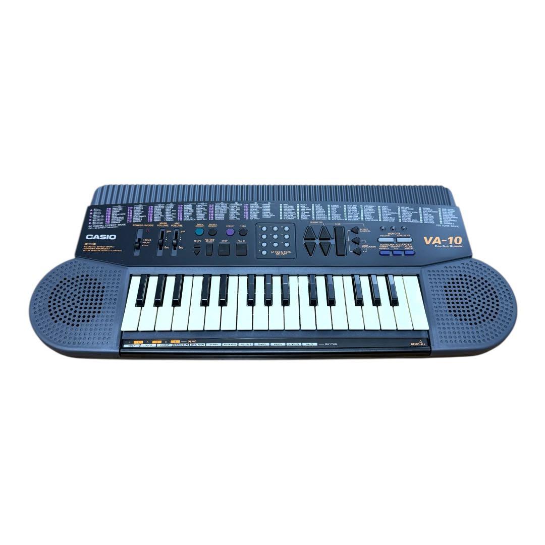 【美品】CASIO カシオ VA-10 キーボード 当時物 動作OK