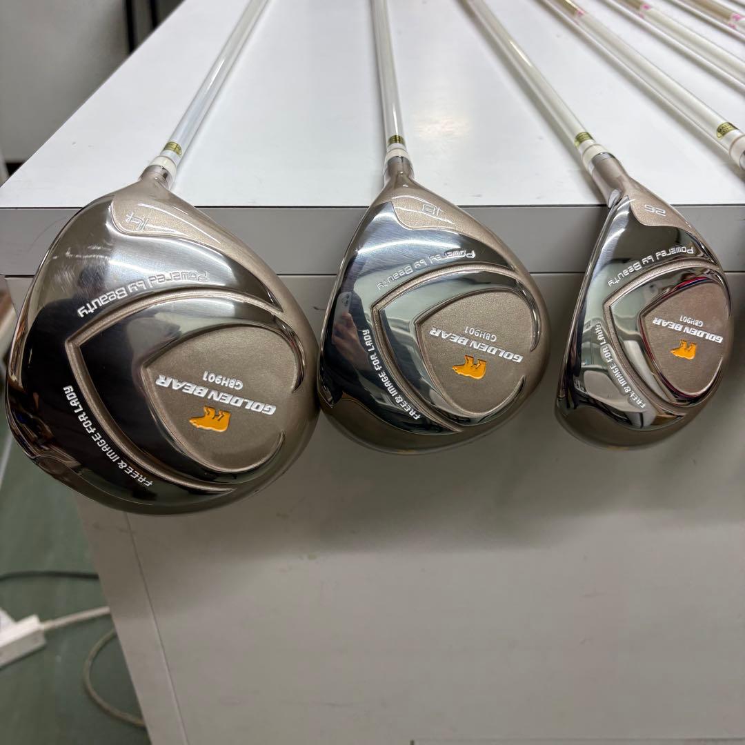 寺222 美品 GOLDEN BEAR ゴルフクラブ ハーフセット レディース