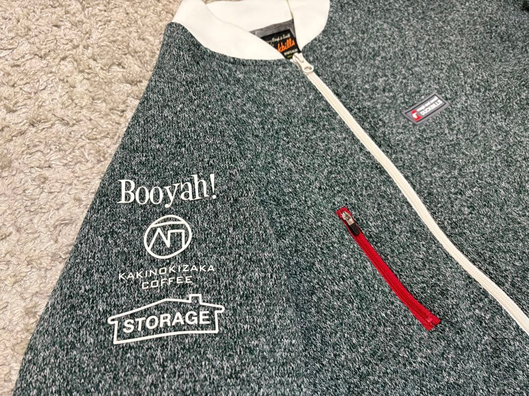 rough and swell・ラフ&スウェル⚫︎防寒ジップジャケットSグレー系