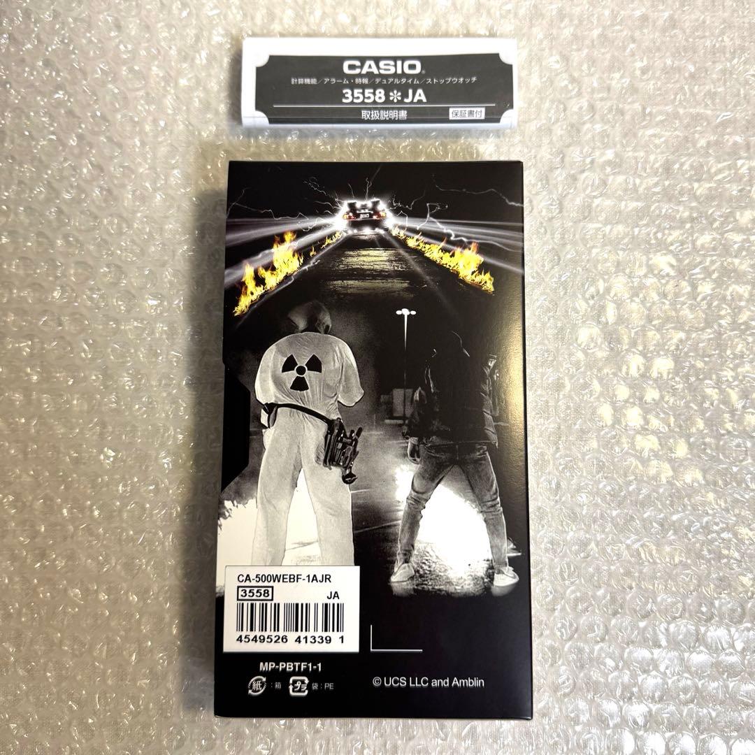 CASIO腕時計 BACK TO THE FUTUREコラボ カシオ　新品未使用