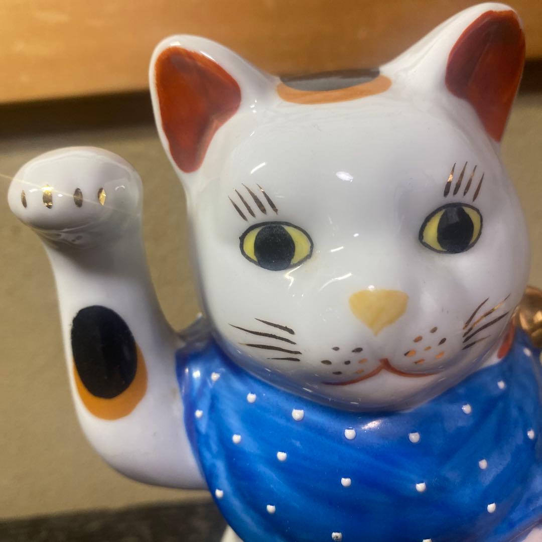 ブルー招き猫【中】