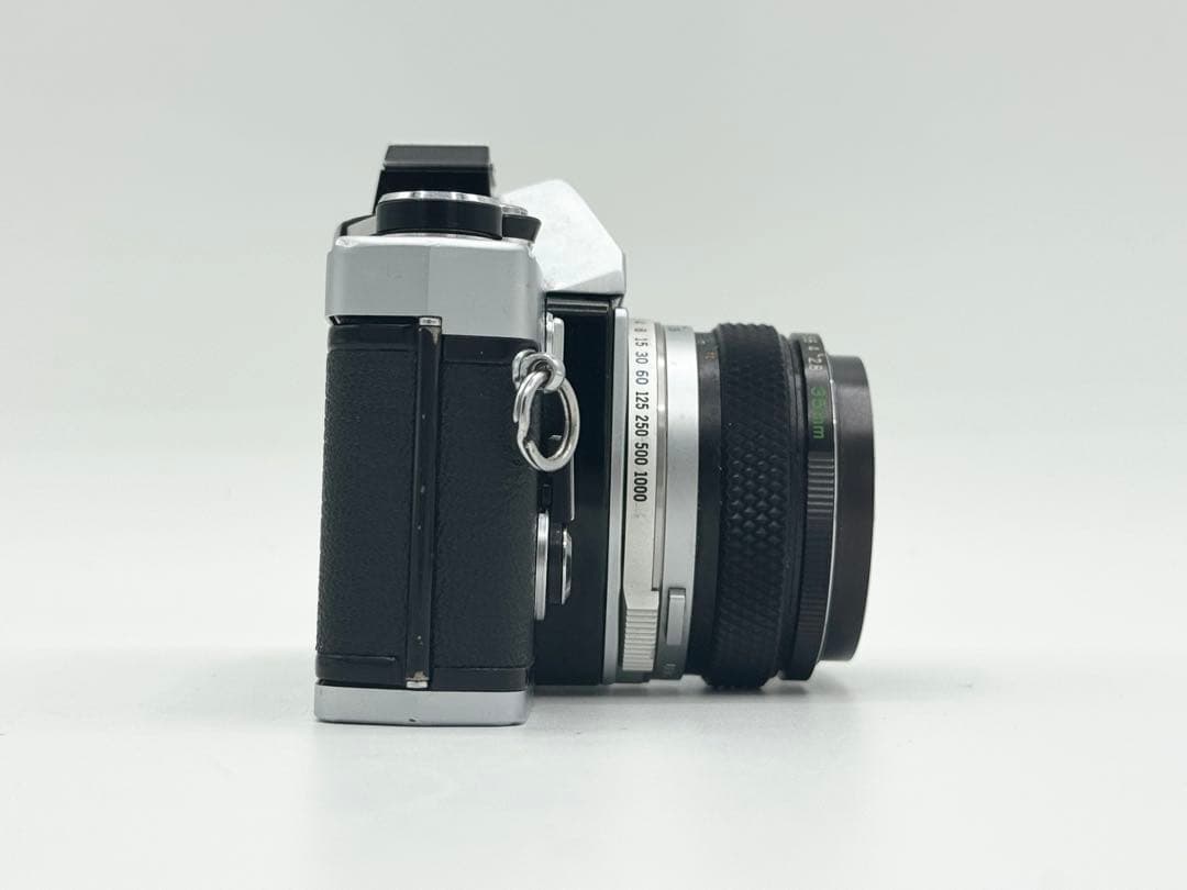 【整備品】OLYMPUS OM-2N フィルムカメラ動作確認済み　広角レンズ