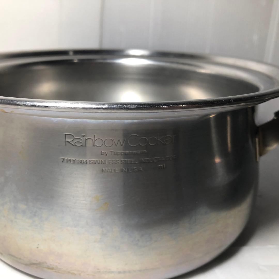 Tupperware Rainbow Cooker 両手鍋 USA 1