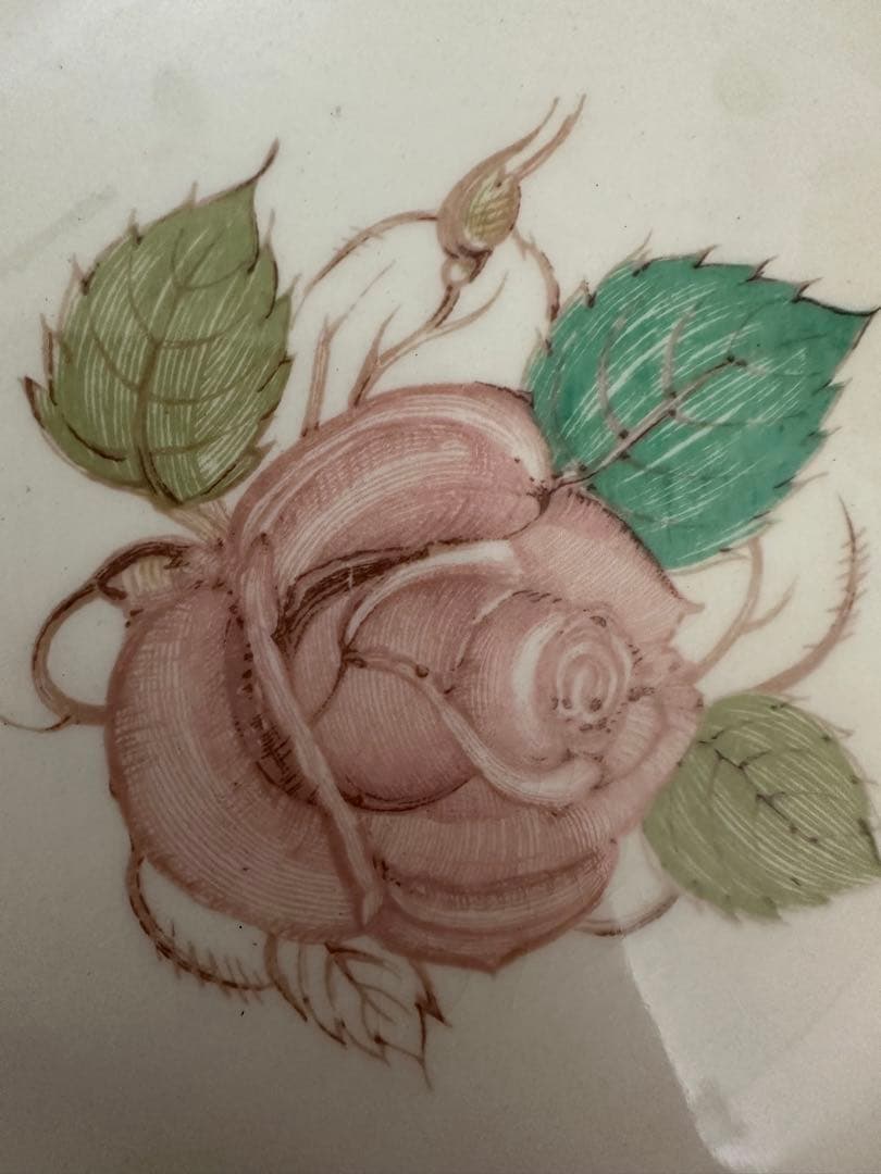 スージークーパー　パトリシアローズ　ピンク　プレート　17㎝　５枚セット