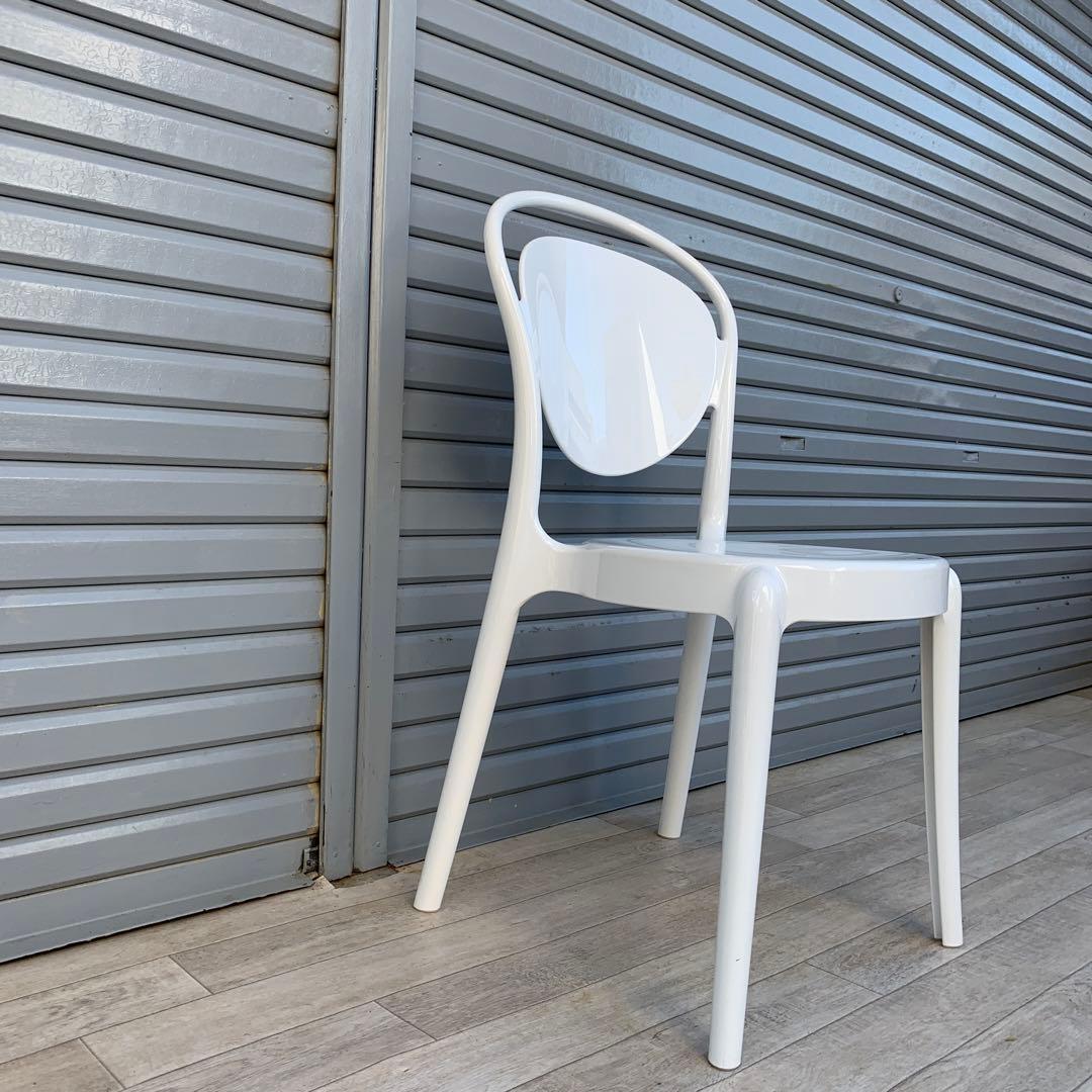 イタリア Calligaris カリガリス パリジェンヌ ホワイト ②