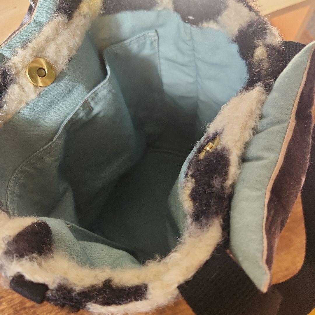 ♡*♡様 コヤンイサムチョン　ジョーズ君の毛糸のカゴバック　ハンドメイド