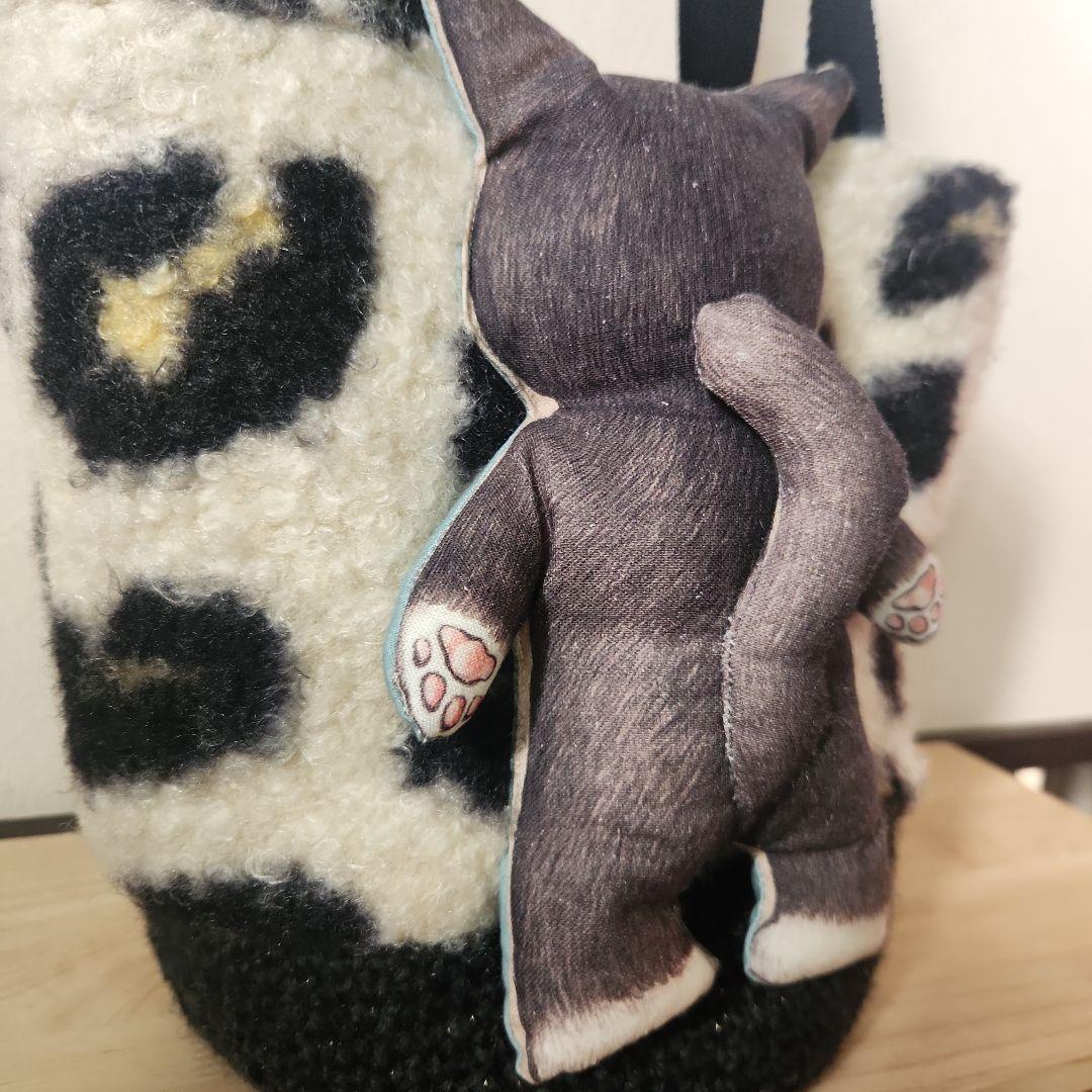 ♡*♡様 コヤンイサムチョン　ジョーズ君の毛糸のカゴバック　ハンドメイド