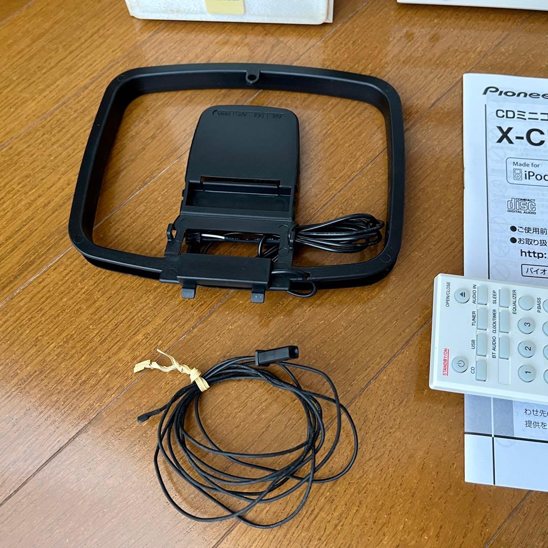 ミニコンポ Pioneer X-CM35 ホワイト