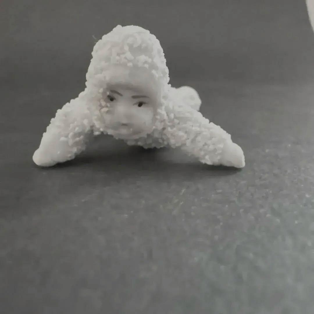 アンティーク　スノーベビービスクドール　2体