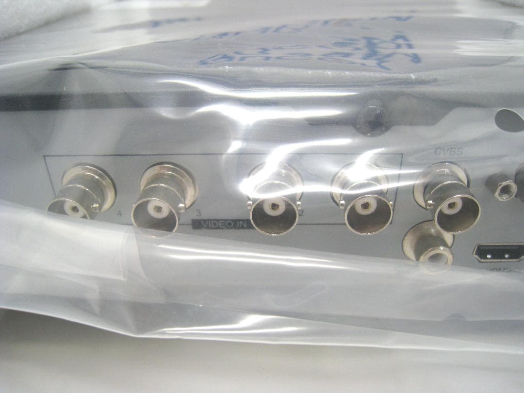 【未使用品】500万画素対応 4ch デジタルレコーダー 4TB アルコム