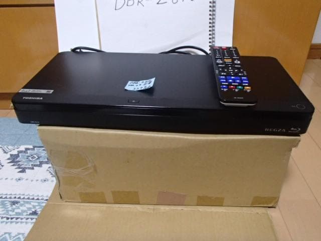 安心の動作保証品東芝ブルーレイレコーダ₋DBR‐ℤ610，W録画、