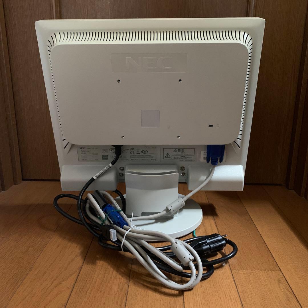 NEC AS171MC ホワイト モニター 本体