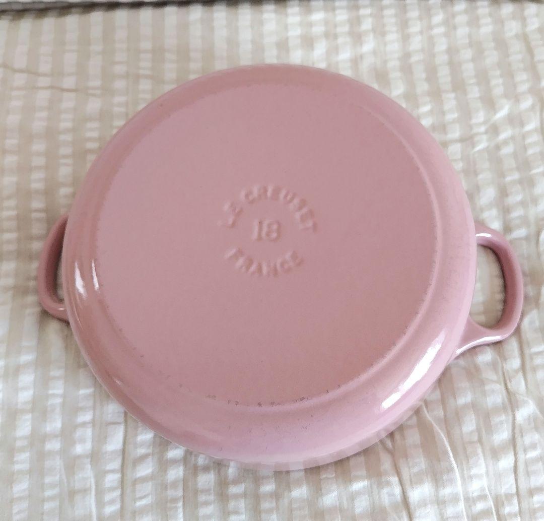 【値下げ】ル・クルーゼ ジャポネーズ 18cm シフォンピンク