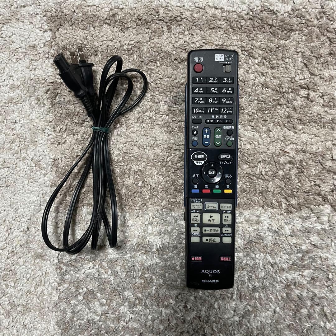 全国送料無料✨SHARP✨ ブルーレイレコーダーBD-HDW80 2011年製