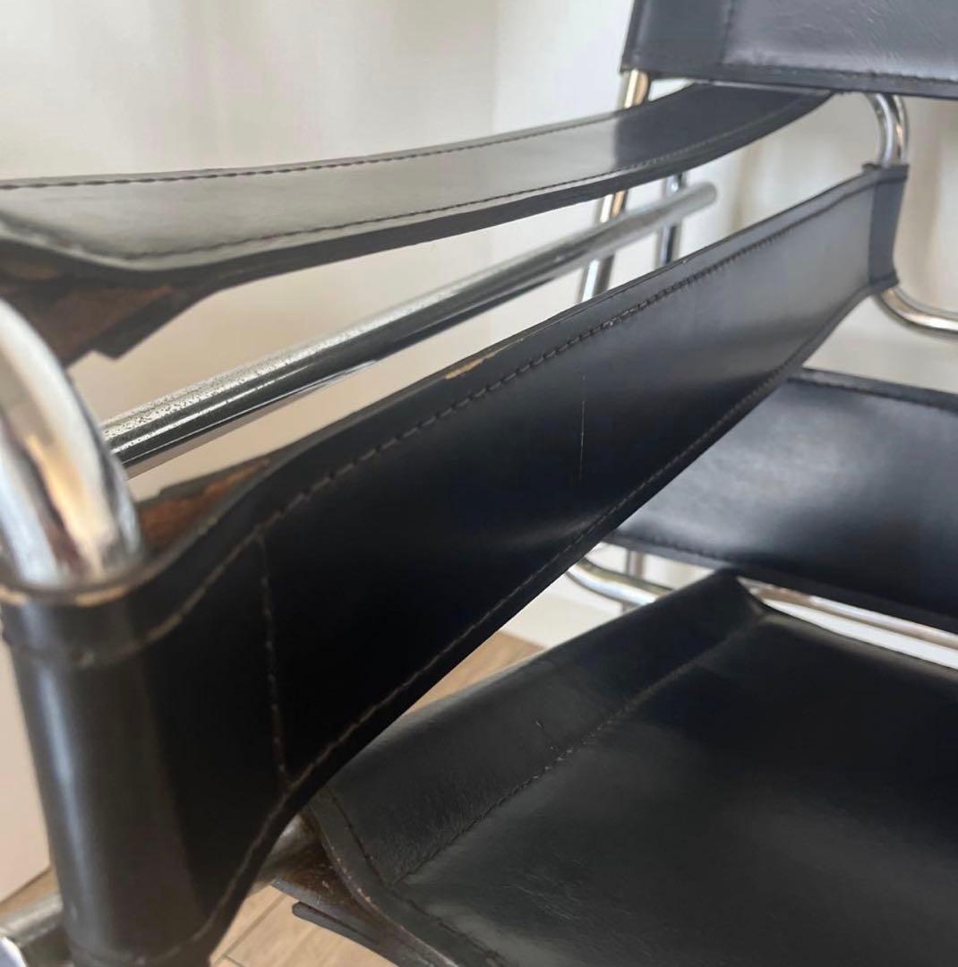 マルセル・ブロイヤー　ワシリーチェア　スチール　椅子