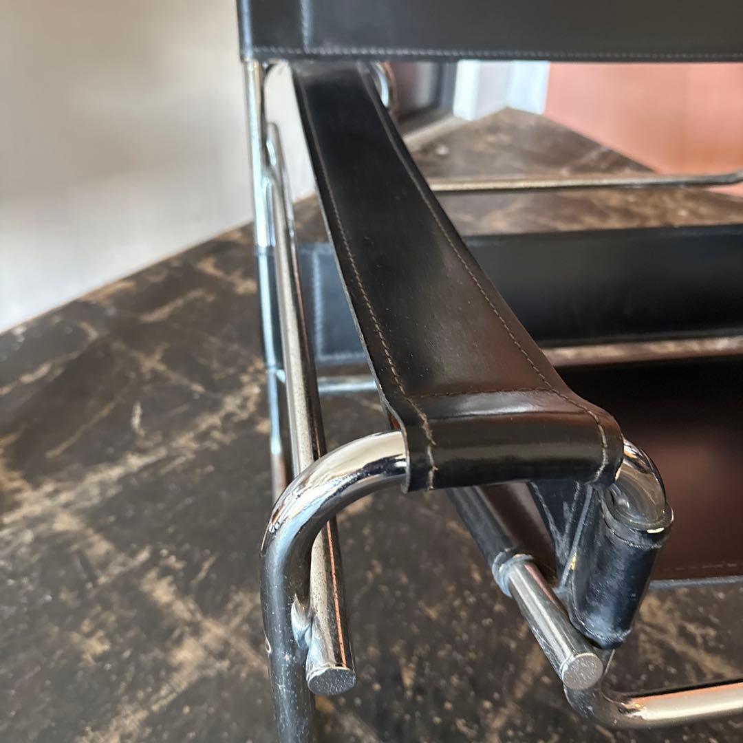 マルセル・ブロイヤー　ワシリーチェア　スチール　椅子