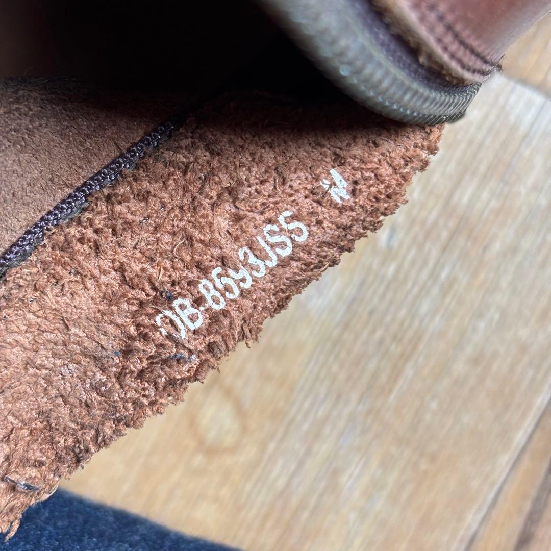 【極美品】スローウェアライオン×ジャックローズ　ワークブーツ　サイドジップ