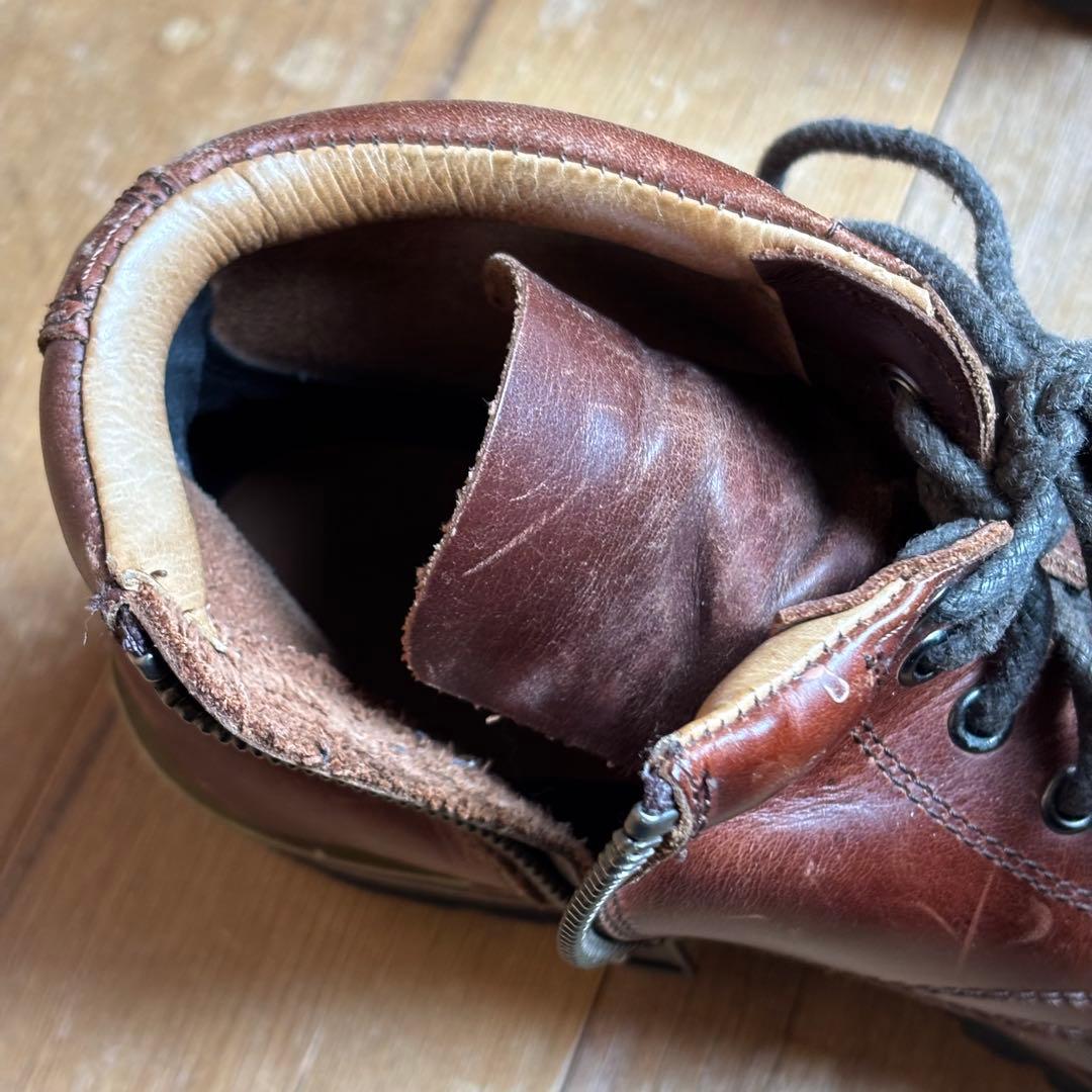 【極美品】スローウェアライオン×ジャックローズ　ワークブーツ　サイドジップ