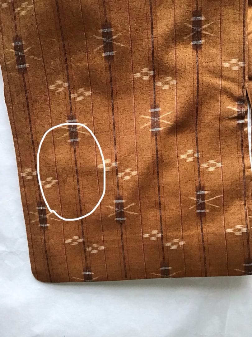 久米島紬　証紙あり