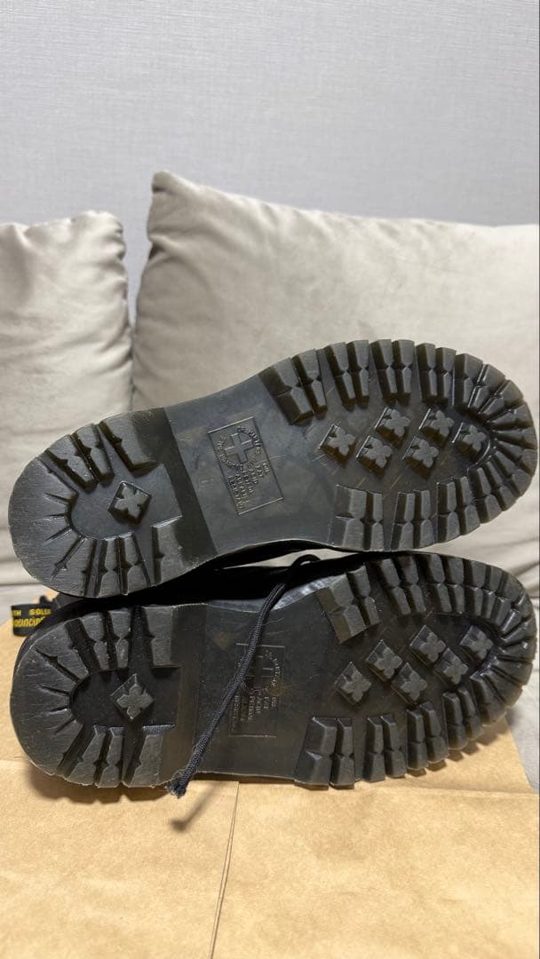 ドクターマーチン　厚底チャックタイプ