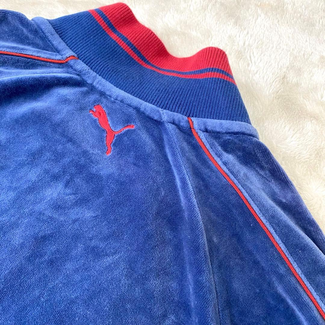 PUMA ✨希少品✨ ベロア トラックジャケット 大きいサイズ ジャージ XO