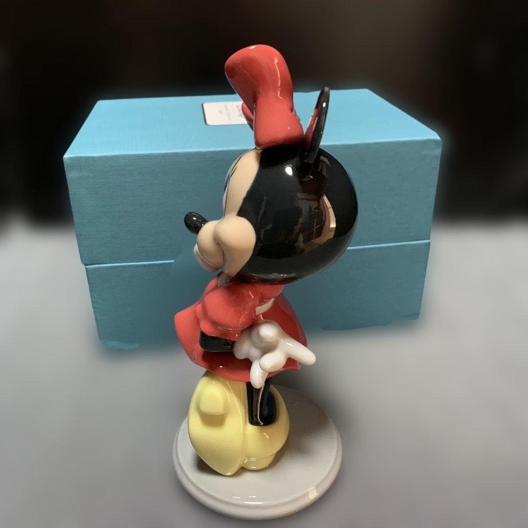 希少リヤドロ９０周年記念ディズニーミニマウスフィギュリン