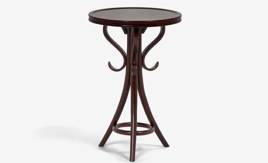 秋田木工 ティーテーブル T-110 ナラ材 ブナ材 ウォールナット 中古美品