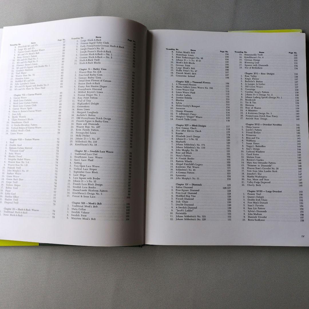 c*e様 【古書】A HANDWEAVER'S PATTERN BOOK