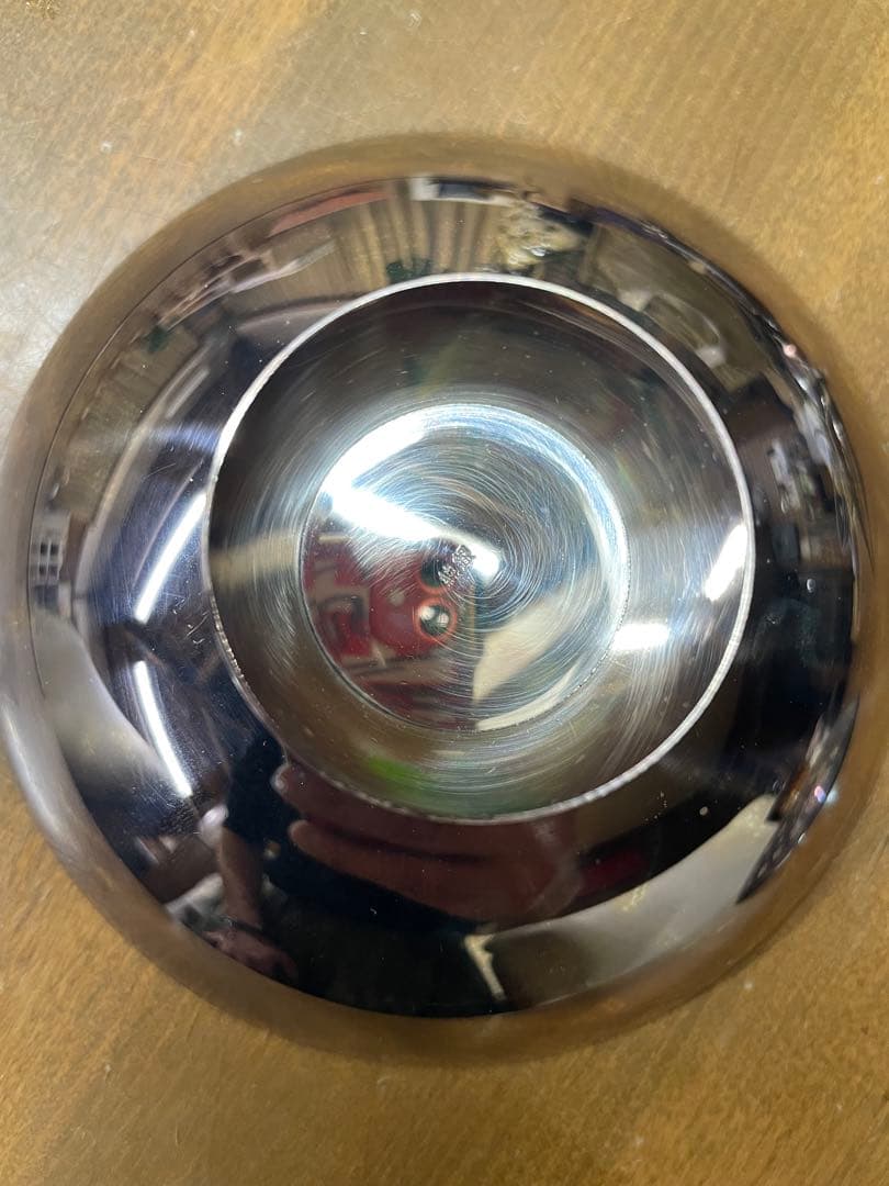 純銀製の杯と純銀細工の銀部分