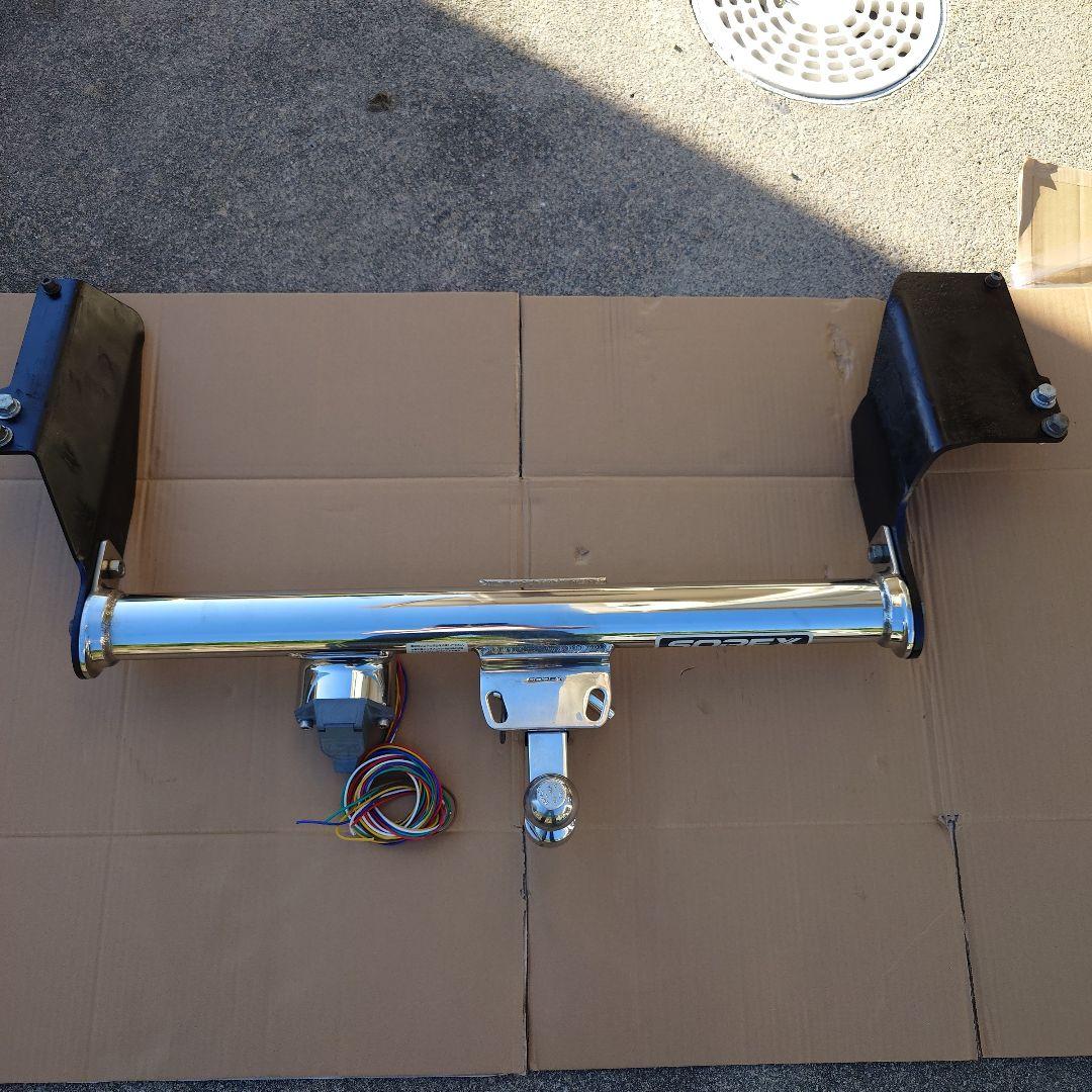 150　プラド　SOREX トレーラー用ヒッチ ステンレス　ヒッチメンバー