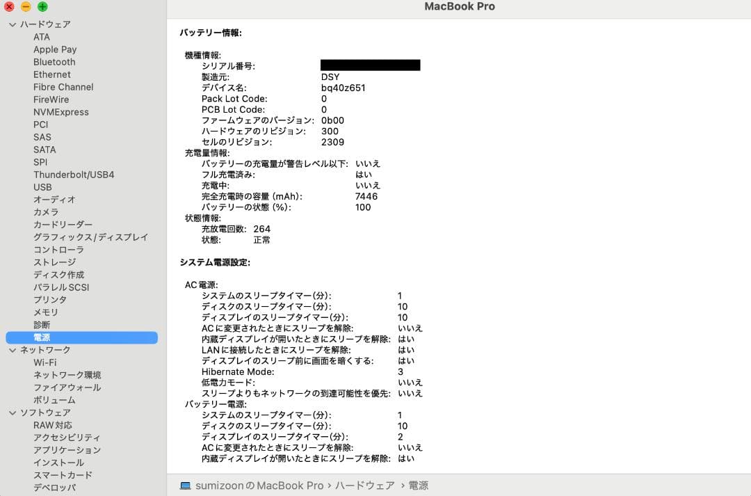 MacBook本体 MacBook Pro16 Corei9 32GB 1TB Radeon Pro