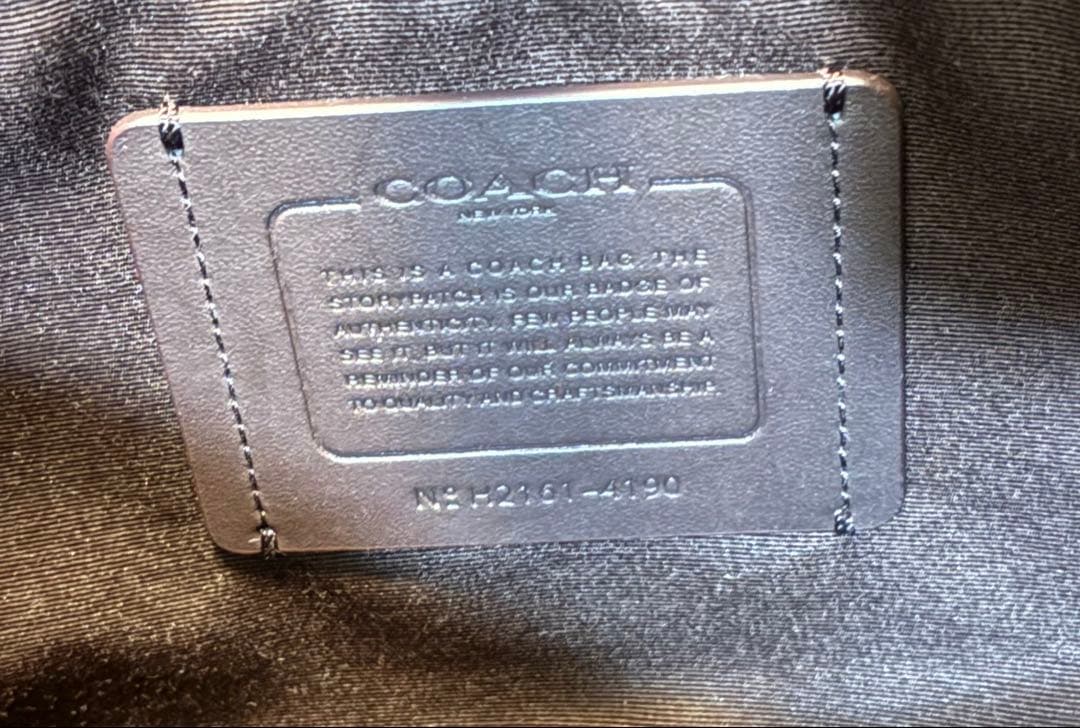 コーチ COACHビジネスバッグ ブラック