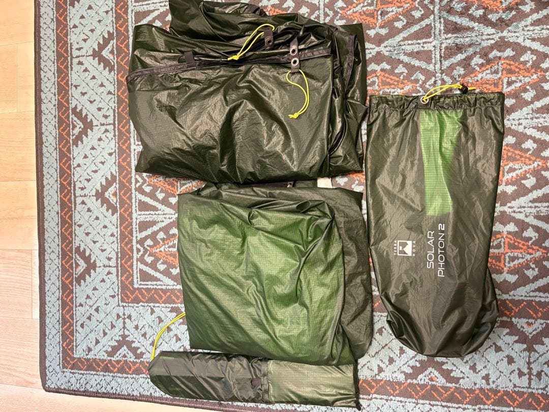 テラノヴァ　ソーラーフォトン2 ＋純正フットプリント