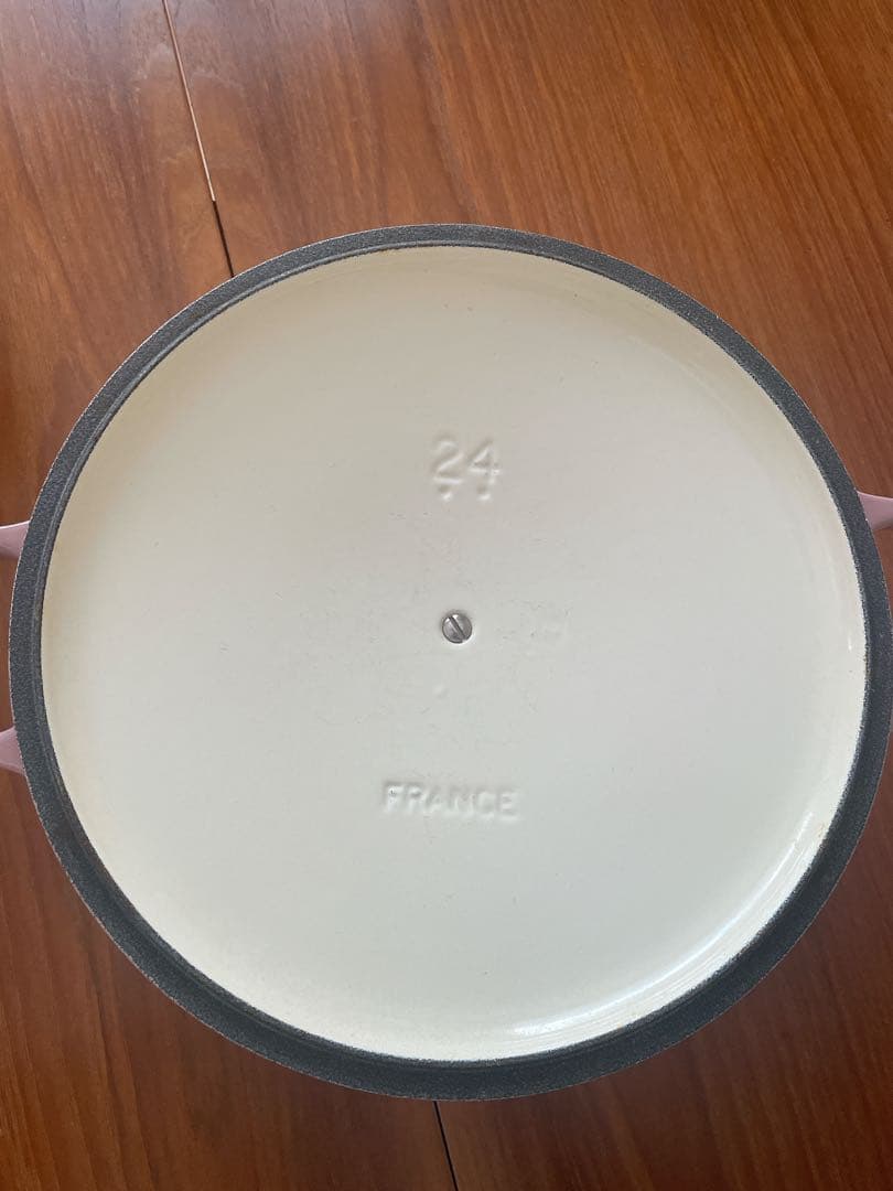 LE CREUSET シフォンピンク 両手鍋 24cm