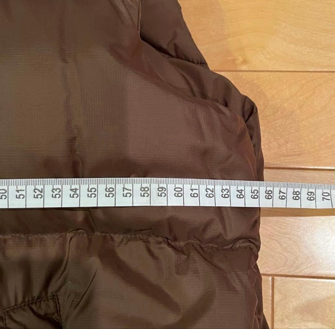 THE NORTH FACE ダウンベスト ブラウン ND00359 【XL】