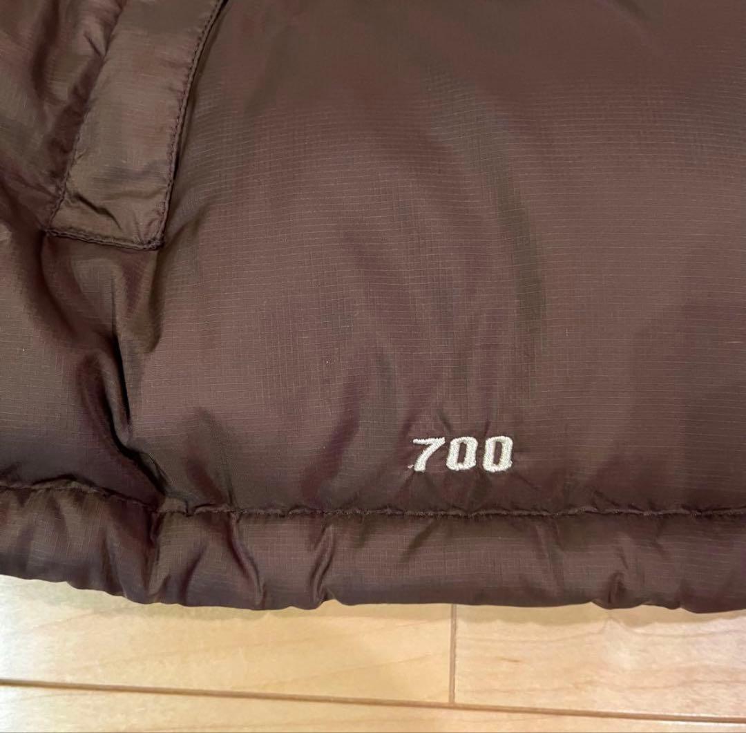 THE NORTH FACE ダウンベスト ブラウン ND00359 【XL】