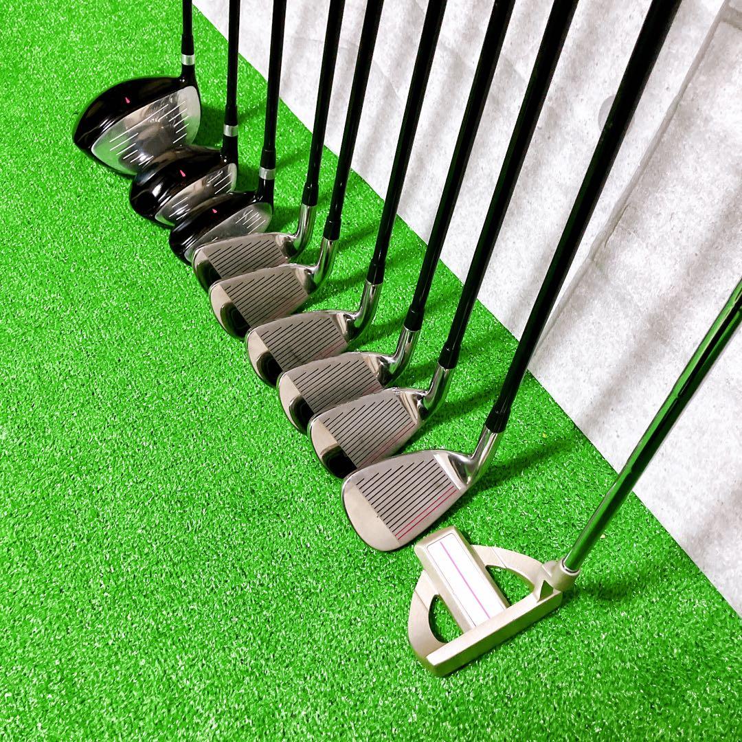 WORLD EAGLE FL-01 V2 レディースゴルフクラブ 10本セット