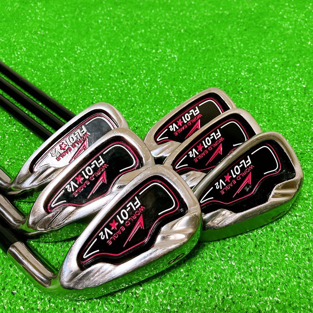 WORLD EAGLE FL-01 V2 レディースゴルフクラブ 10本セット