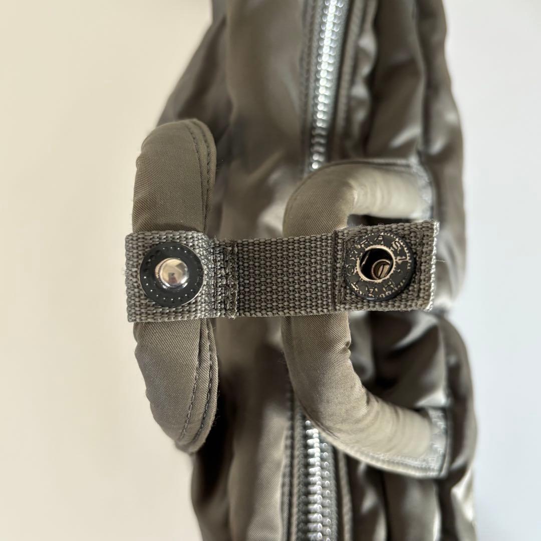 【美品】ポーター タンカー 3way ブリーフケース シルバーグレー