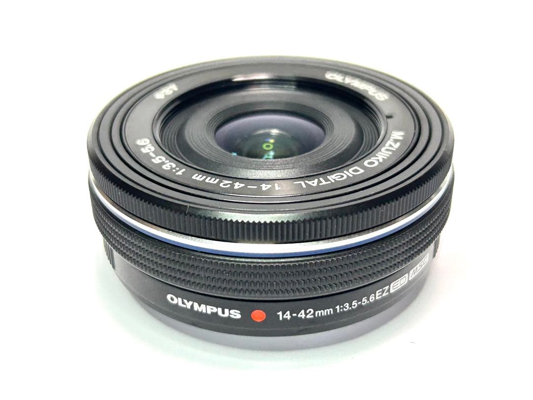 OLYMPUS 14-42mm f3.5-5.6 EZ 【動作品】ブラック712