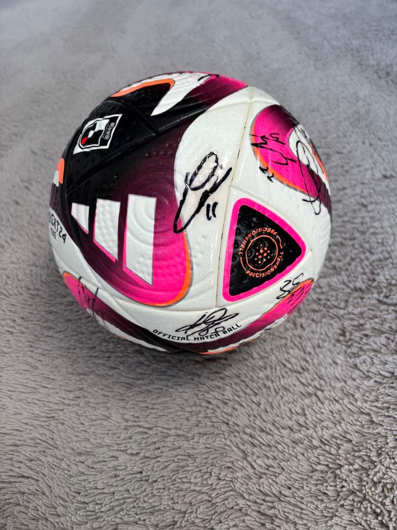 レノファ山口　JFA サイン入りサッカーボール サイズ5