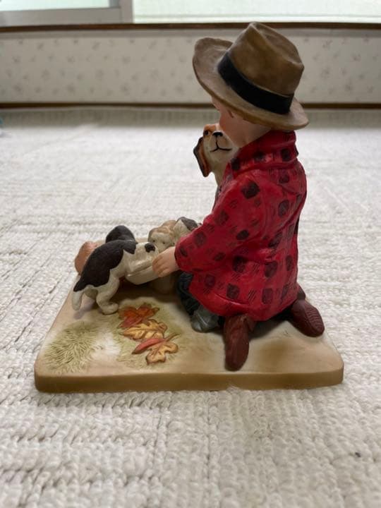 しんしん　ノーマン・ロックウェル　置物