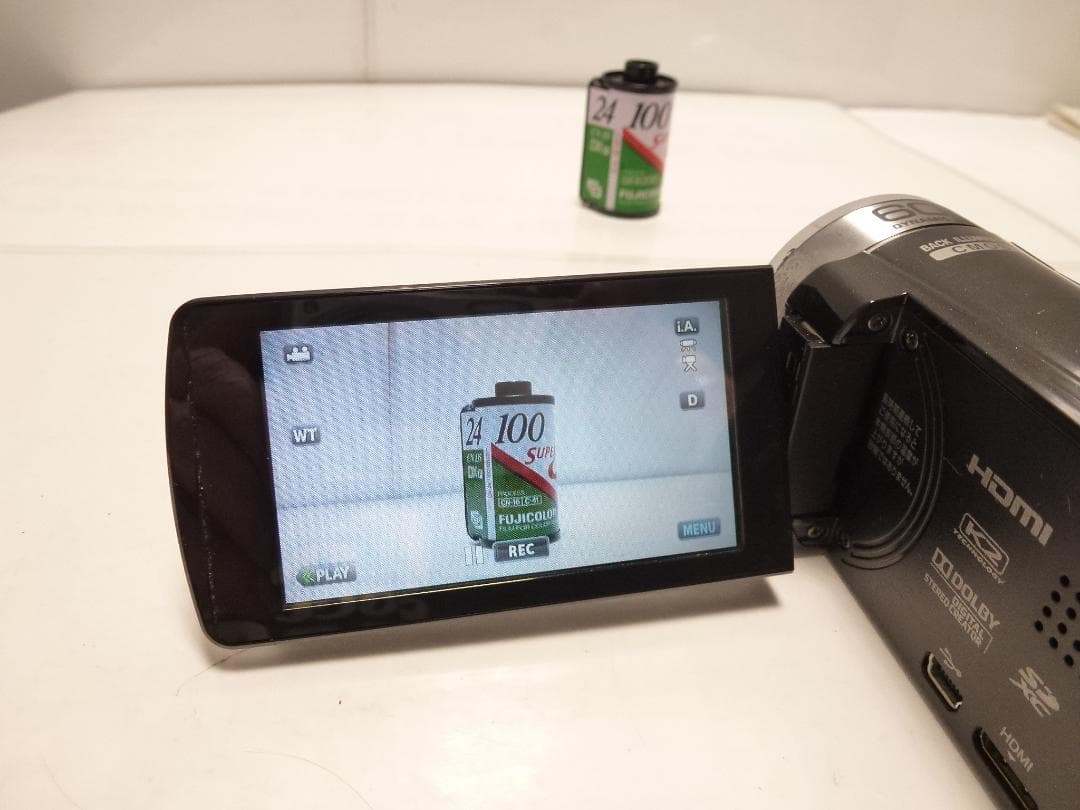 希少　大人気　JVC ビクターエブリオ ビデオカメラ GZ-HM133　SD保存