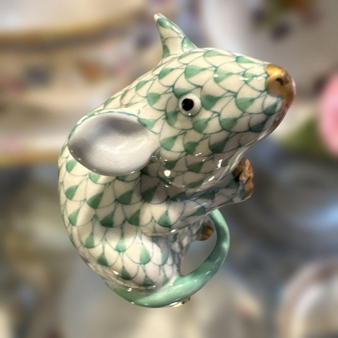 HEREND ヘレンド フィギュリン ネズミ　干支