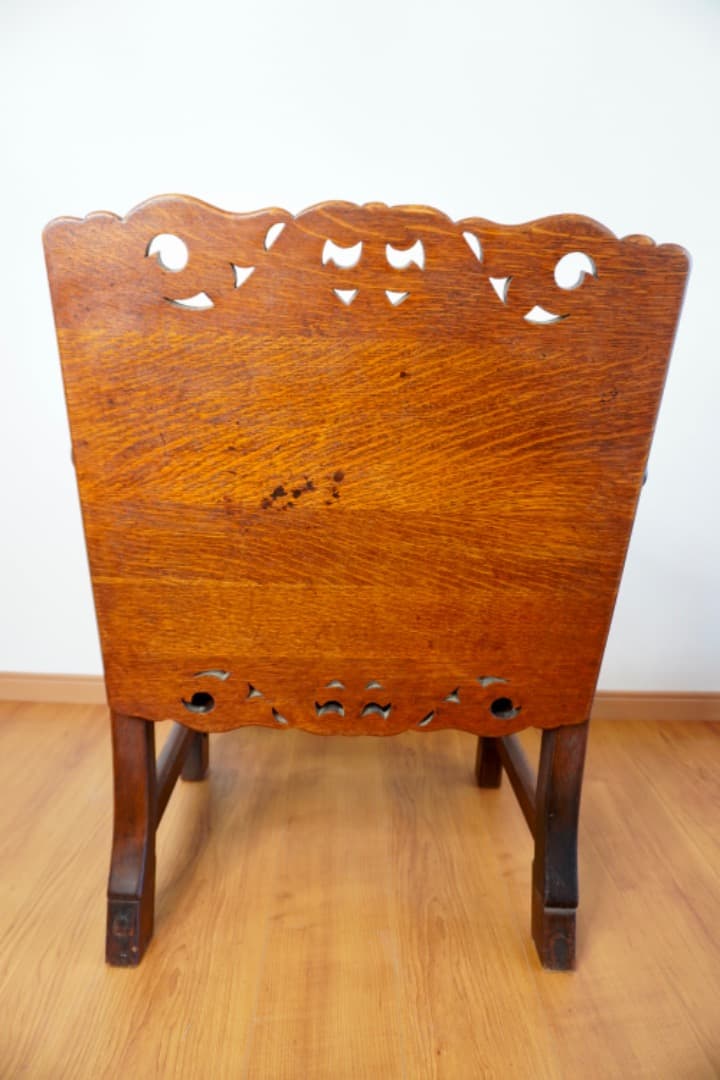 イギリス アンティーク モンクスチェア 2way チェア＆テーブル