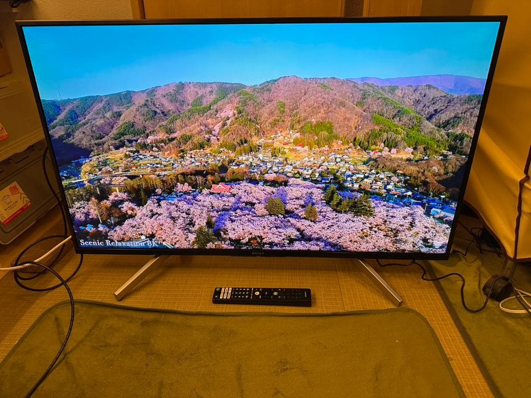 スマートテレビ　4K対応！SONY ソニー　KJ-43X8500F　映り綺麗美品